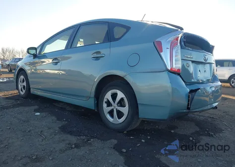 2015 Toyota Prius Two из США, поврежденный, VIN JTDKN3DU1F1870805